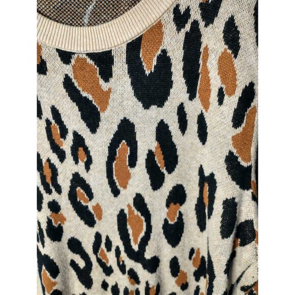 A New Day Animal/Leopard Print Sweater - Picture 4 of 7